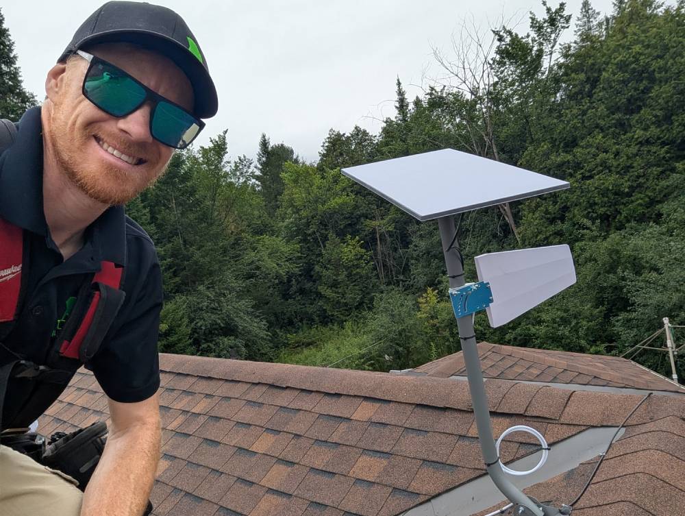 Starlink & Cell Booster Installation – Ottawa Valley